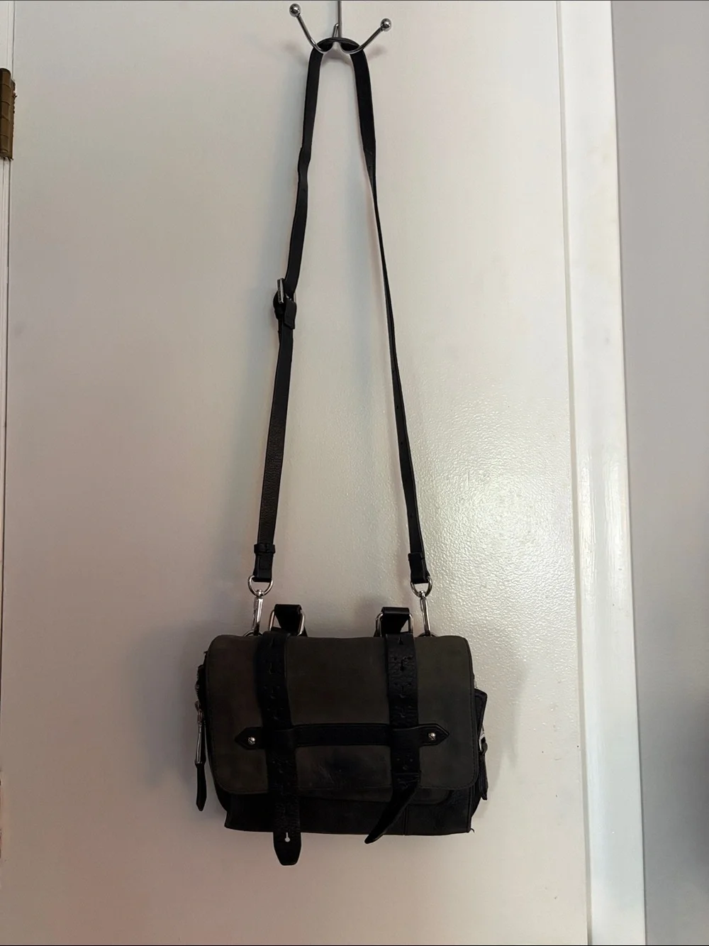 Aimee Kestenberg Lather Saddle Bag